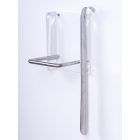  LÁBTARTÓ FEHÉR SZÍNŰ MATT 