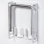 WHITE COLORED FOOTREST WITH SHOE CREAM HOLDER - MATTE FINISH