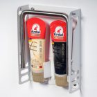  LÁBTARTÓ FEHÉR SZÍNŰ MATT, CIPŐKRÉM TARTÓVAL, CIPŐKRÉMMEL