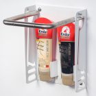  LÁBTARTÓ FEHÉR SZÍNŰ MATT, CIPŐKRÉM TARTÓVAL, CIPŐKRÉMMEL