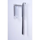 WHITE COLORED FOOTREST - GLOSSY FINISH