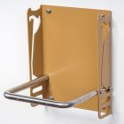LIGHT BROWN COLORED FOOTREST - GLOSSY FINISH