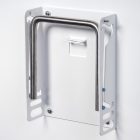 WHITE COLORED FOOTREST WITH SHOE HORN HOLDER - GLOSSY FINISH