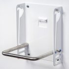 WHITE COLORED FOOTREST WITH SHOE HORN HOLDER - GLOSSY FINISH