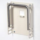 CREAM COLORED  FOOTREST WITH SHOE HORN HOLDER -  GLOSSY FINISH