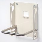 CREAM COLORED  FOOTREST WITH SHOE HORN HOLDER -  GLOSSY FINISH