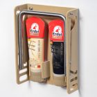  LÁBTARTÓ KARAMELL SZÍNŰ FLOKKOLT (BÁRSONYOS), CIPŐKRÉM TARTÓVAL, CIPŐKRÉMMEL
